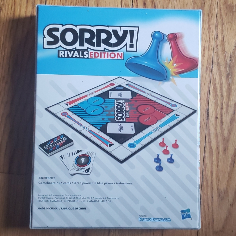 Sorry! Rivals Edition Board Game - Picture 5 of 6